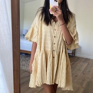 Free People Babydoll Dress